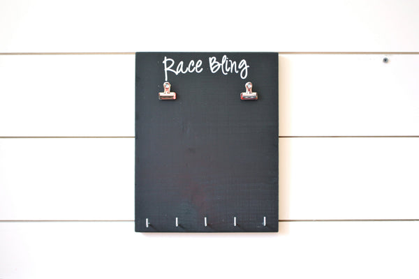 Running Race Bib and Medal Display -  Race Bling - York Sign Shop - 3