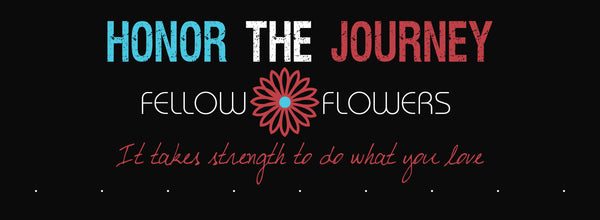 Fellow Flowers - Honor the Journey Medal Holder