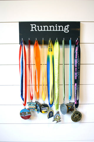 Running Medal Display - Medium - York Sign Shop - 1