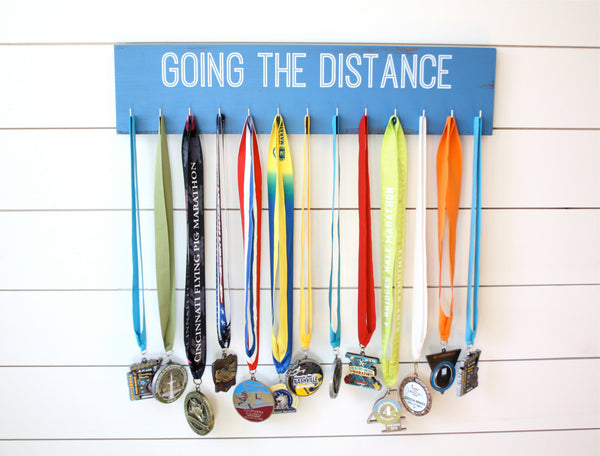 Medal Holder - Going the Distance  - Large - York Sign Shop - 1