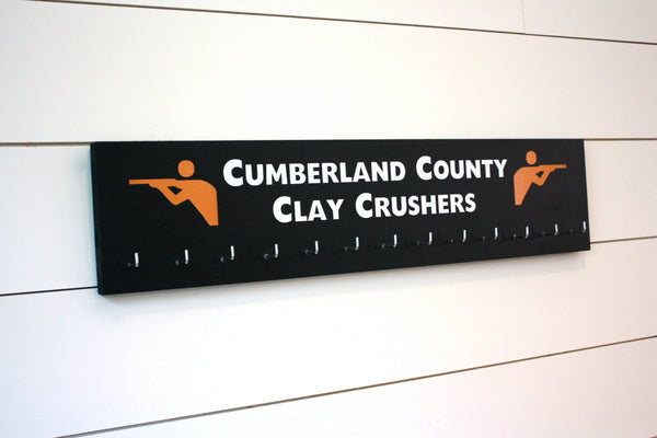 Shooting Medal Holder - Personalize with your team or your name  - Large - York Sign Shop - 2