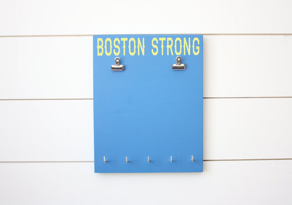 Boston Marathon Race Bib & Medal Holder - Boston Strong - York Sign Shop - 3