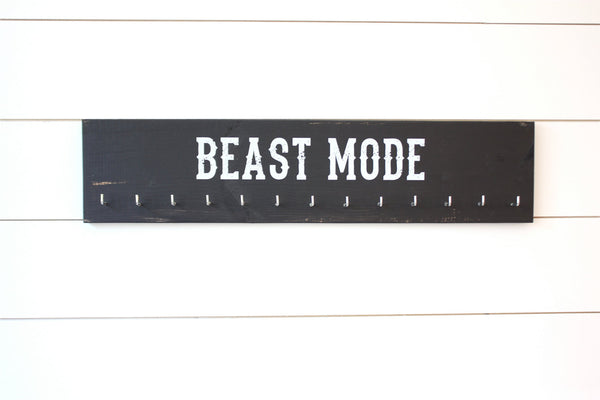 Medal Holder -  Beast Mode - Large - York Sign Shop - 2