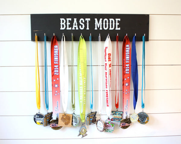 Medal Holder -  Beast Mode - Large - York Sign Shop - 1