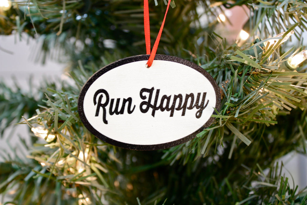 Running Christmas Ornament - Great gift for runners! - York Sign Shop - 1