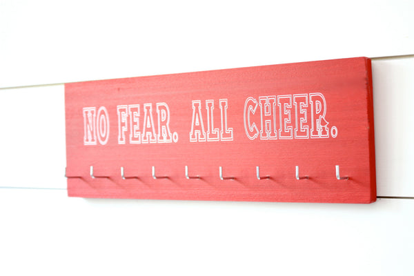 Cheerleader Medal & Bow Holder - Cheerleading - Cheer - Medium - York Sign Shop - 2